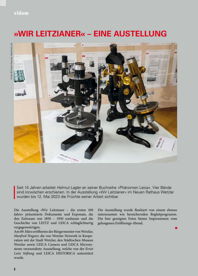 Vidom Nr. 125 - 06/2023  „Wir Letzianer“ – Eine Ausstellung
